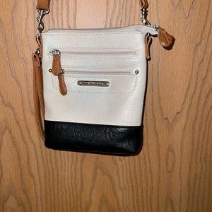 Stone Mountain leather small crossbody.